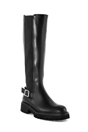 Stivale alto in pelle nera GUGLIELMO ROTTA | 69220005BLACK